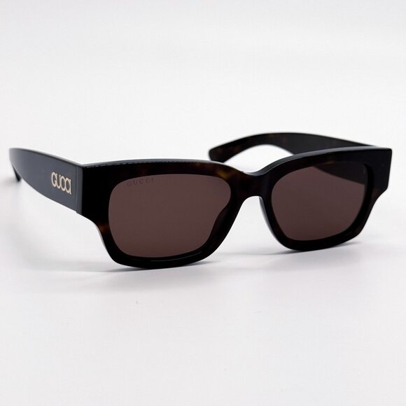 NEW GUCCI GG1794S 002 UNISEX HAVANA BROWN SUNGLASSES GUCCI - Picture 5 of 11